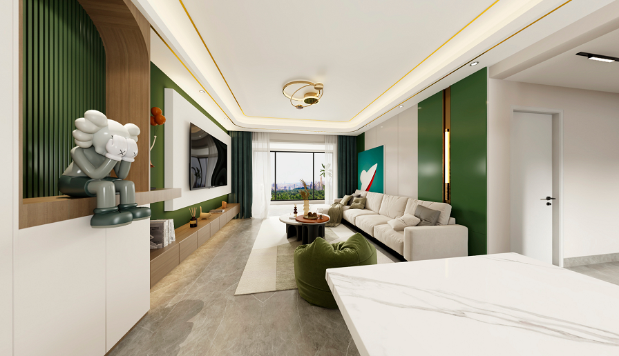 富鸣阳光城装修案例