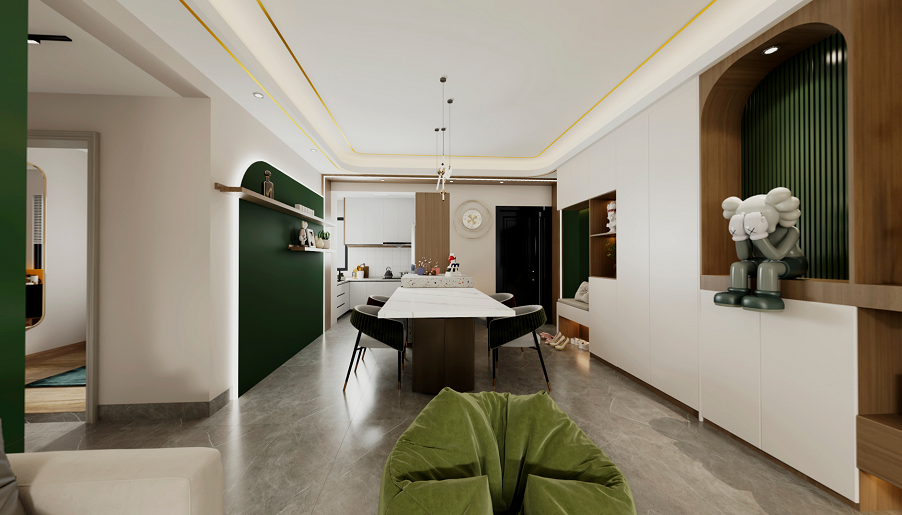 现代轻奢风格装修设计